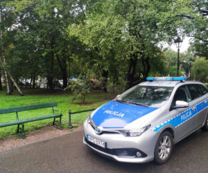 Alarm bombowy w Collegium Novum na Uniwersytecie Jagiellońskim