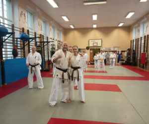 Weronika Makarewicz i Shihan Wojciech Hurka na Mistrzostwach Europy