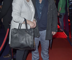   Małgorzata Ostrowska-Królikowska, Paweł Królikowski na premierze filmu Służby Specjalne
