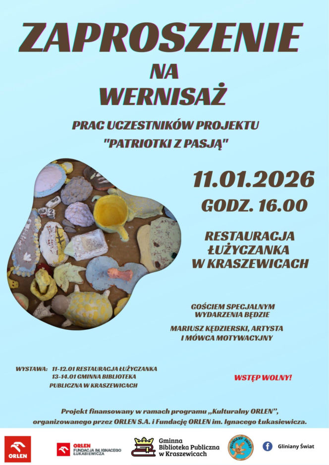 plakat ,,Patriotki z pasją''