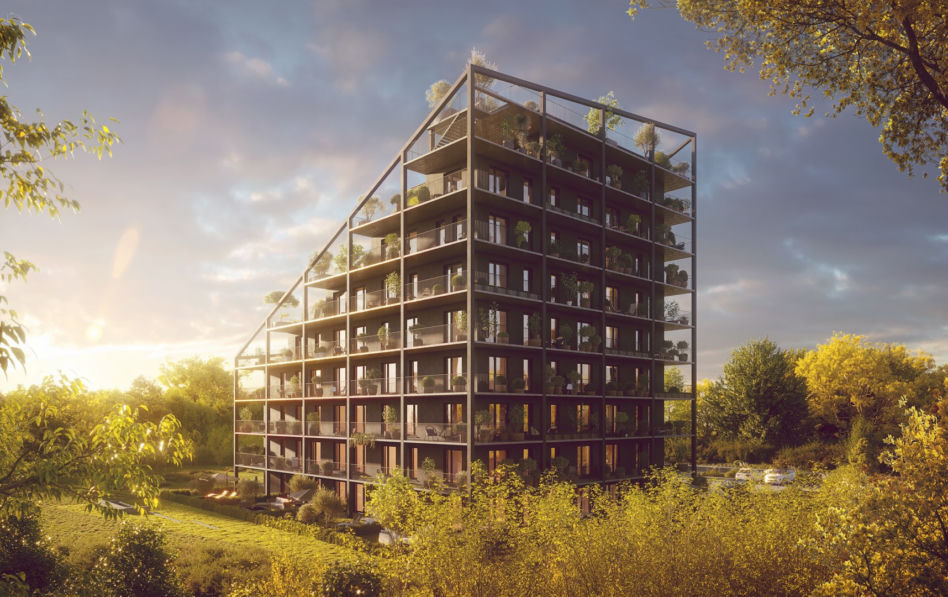 Apartametowiec Żorro projektu Franta Group