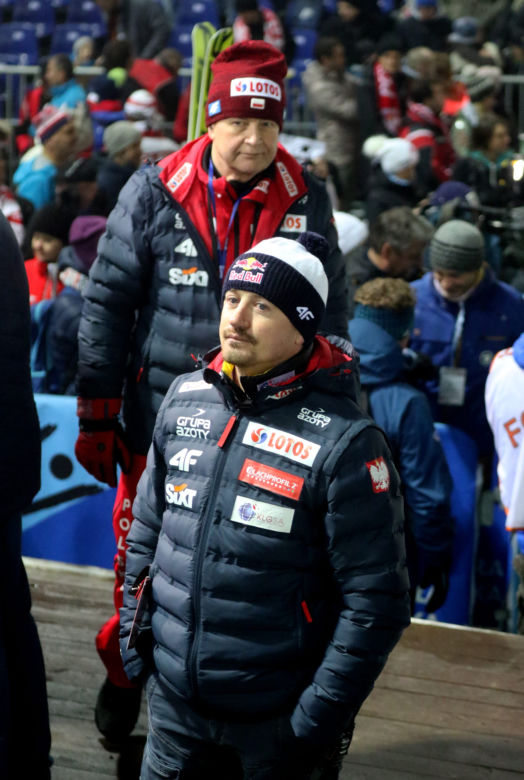 Adam Małysz świętował sukces