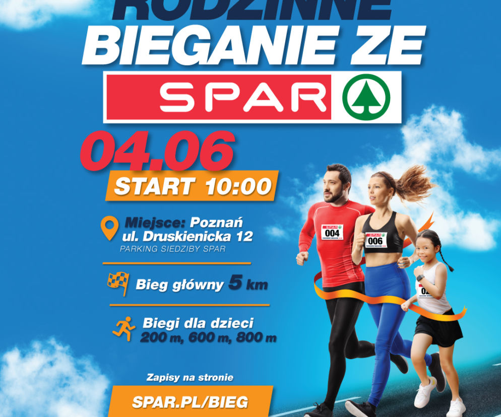SPAR zaprasza na rodzinny bieg i piknik!