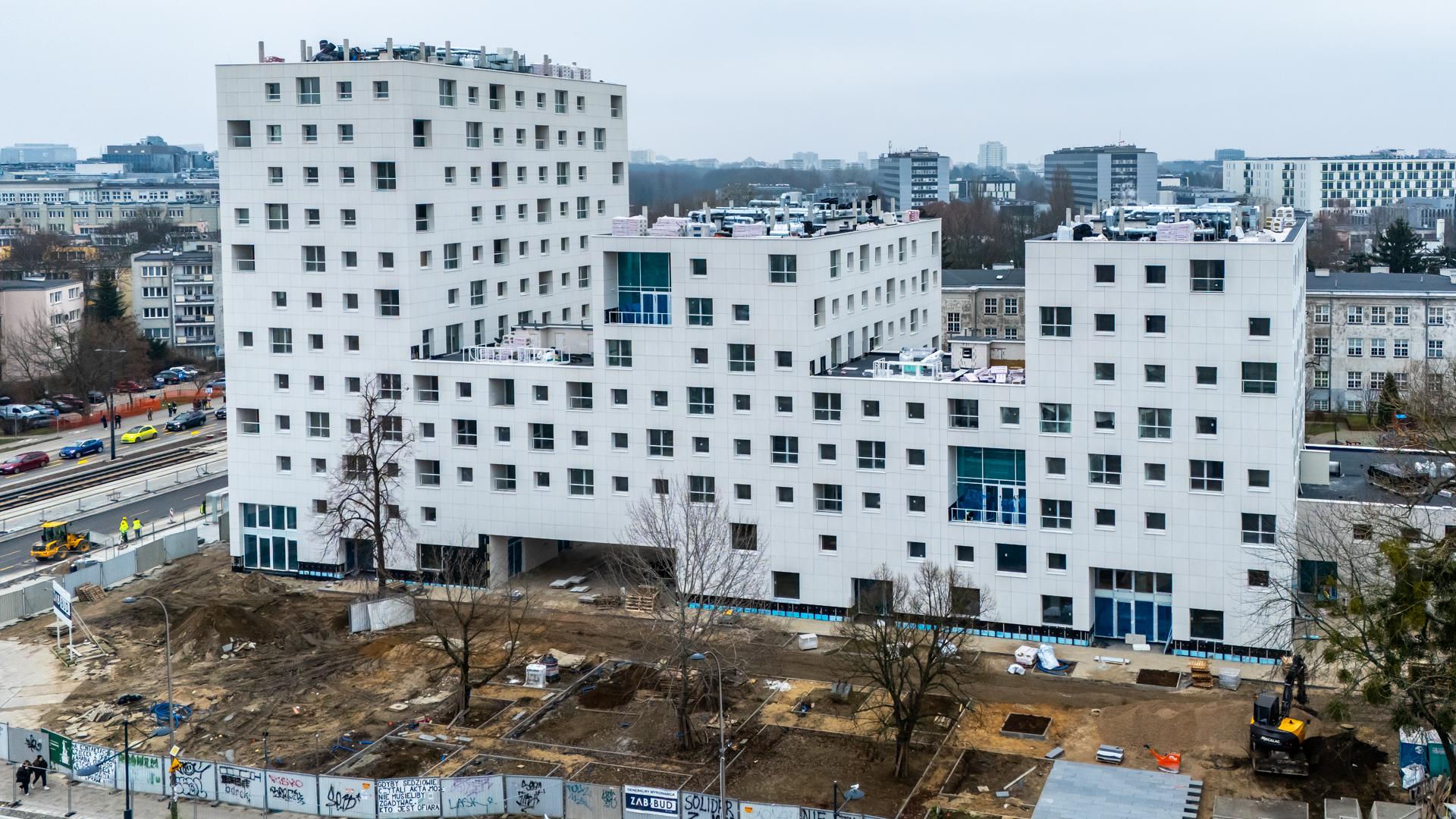 TBS na Ochocie projektu pracowni JEMS Architekci