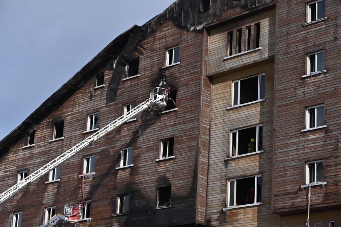 Tragiczny pożar hotelu w Turcji