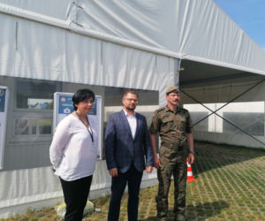 Punkt wymazów drive thru na Dębowej kończy swoją prace