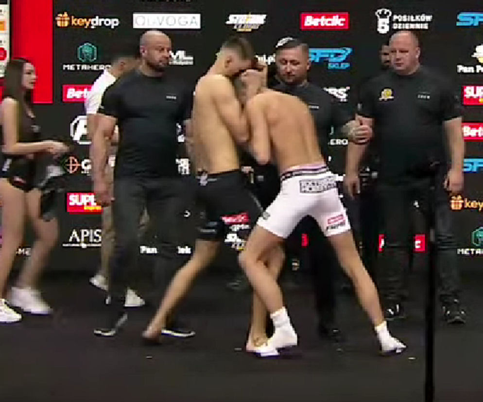 FAME MMA 14, Malczyński - Hejter ważenie