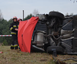 Śmiertelny wypadek na dk 74. Nie żyje kobieta