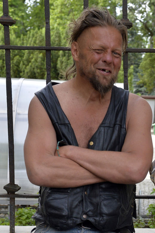 Artur Binkowski został bezdomnym