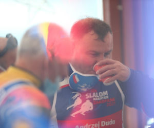 Andrzej Duda: Slalomem pomagał niepełnosprawnym