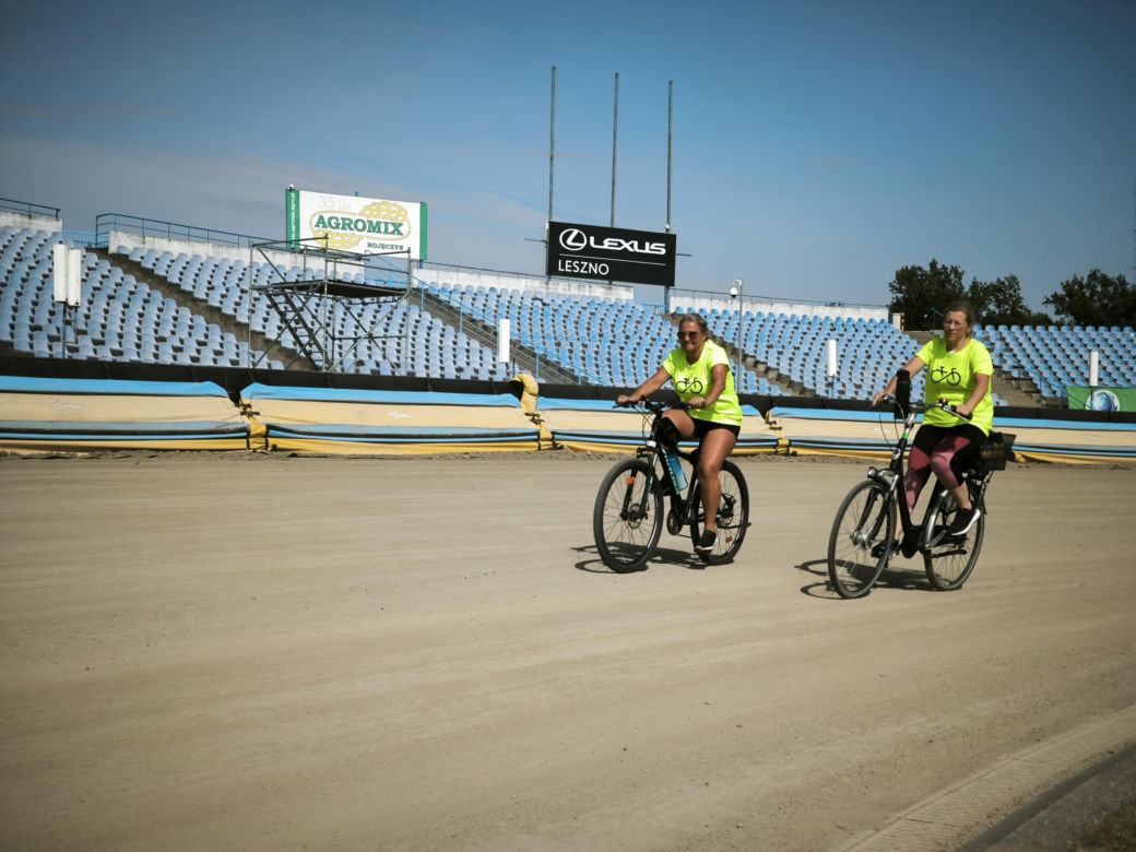 Rowerowa stolica Polski na stadionie 