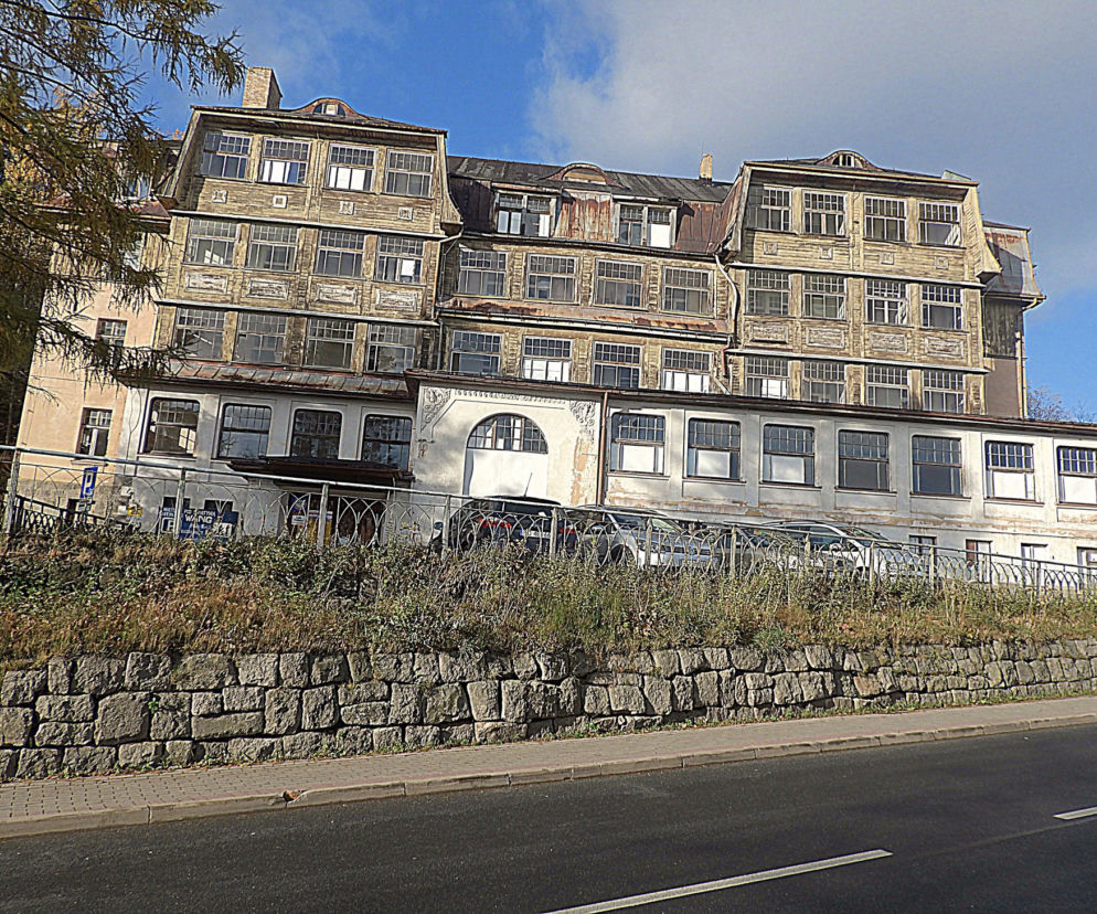 Opuszczony hotel w Karpaczu
