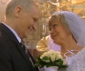 Ślub Władysława Lubicza i cioci Stasi - odcinek Koszmarny sen Pawła, Klan, 2002 rok