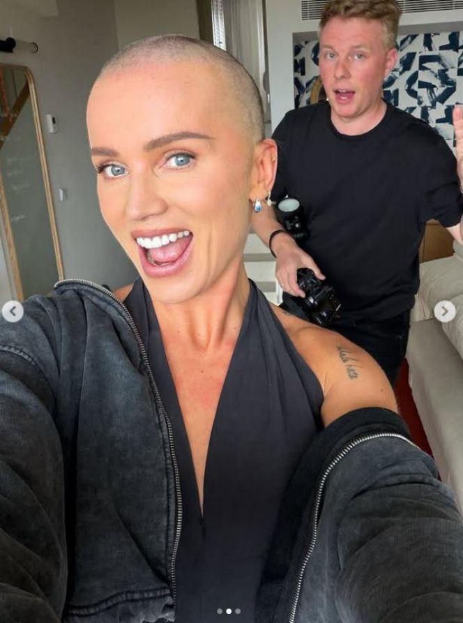 Gwiazdy zgoliły włosy w szczytnym celu