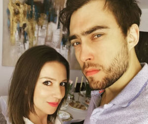 Jerzy Janowicz i Marta Domachowska