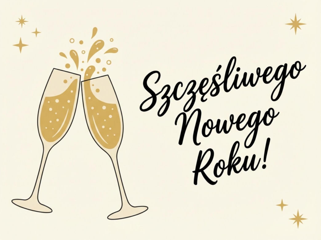 Życzenia noworoczne 2026. Gotowe, krótkie i śmieszne życzenia na Nowy Rok! Pobierz za darmo i wyślij znajomym [31.12.2025]