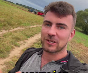 Rolnik influencer opowiedział o dramacie. Ktoś ukradł mu gnój z pola