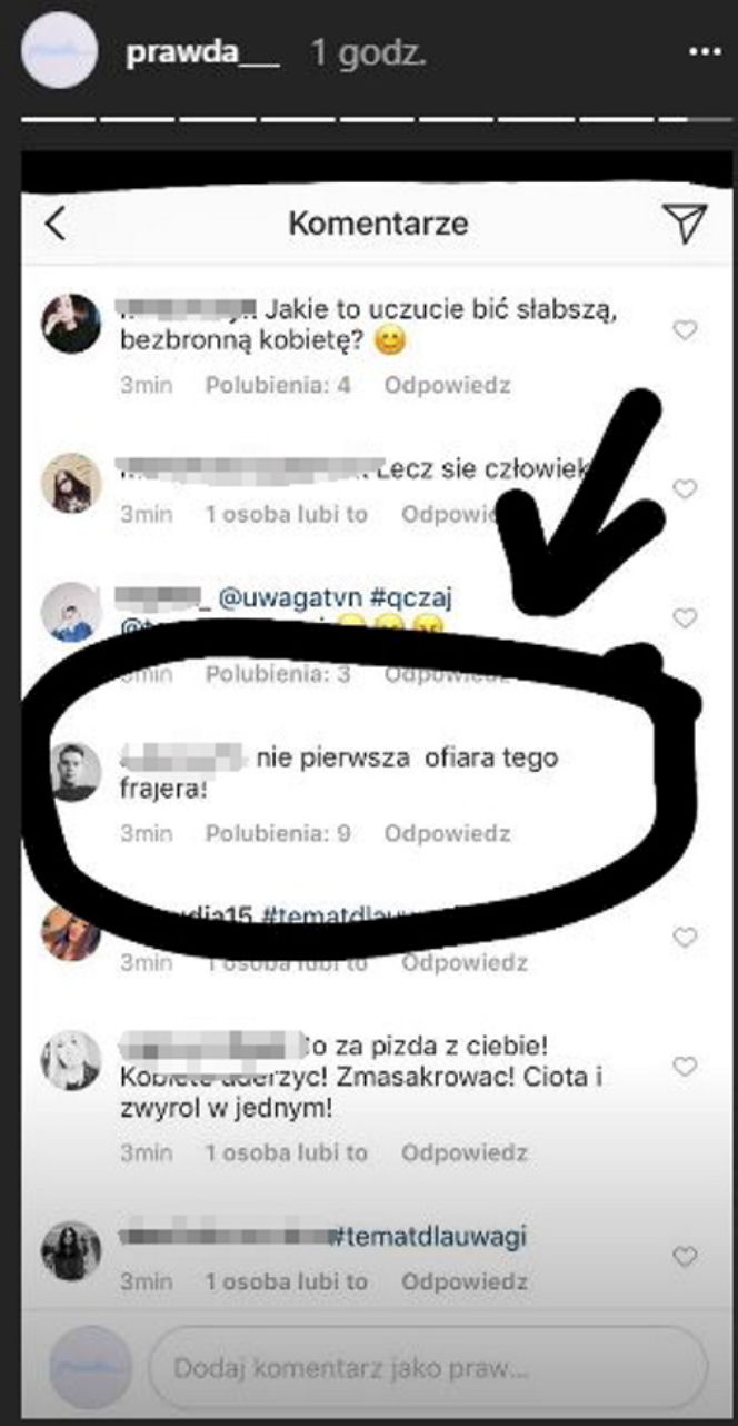 pobita dziewczyna trener osobisty