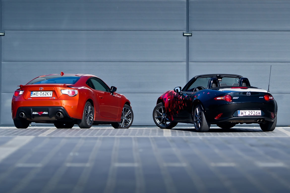 Toyota GT86 vs. Mazda MX-5