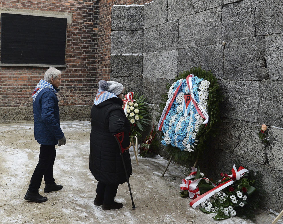 74. rocznica wyzwolenia niemieckiego nazistowskiego obozu koncentracyjnego i zaglady Auschwitz