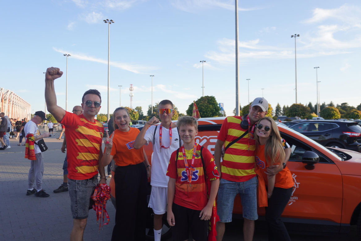 Jagiellonia-Poniewież. Liga Mistrzów i Eska Summer City na Stadionie Miejskim w Białymstoku