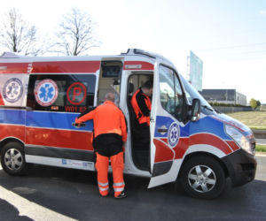 Wypadek trzech pojazdów pod Ożarowem