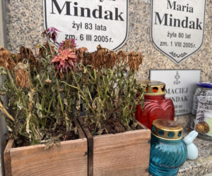 Tak dziś wygląda grób Macieja Mindaka