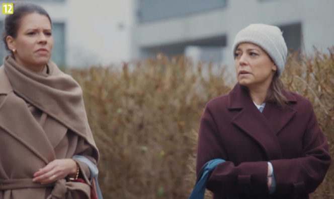 M jak miłość odc. 1925. Paulina Lipska (Maria Wieczorek), Magda (Anna Mucha)