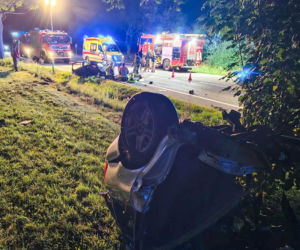 Dwie osoby nie żyją, pięć jest rannych. Koszmarny wypadek na DK 91