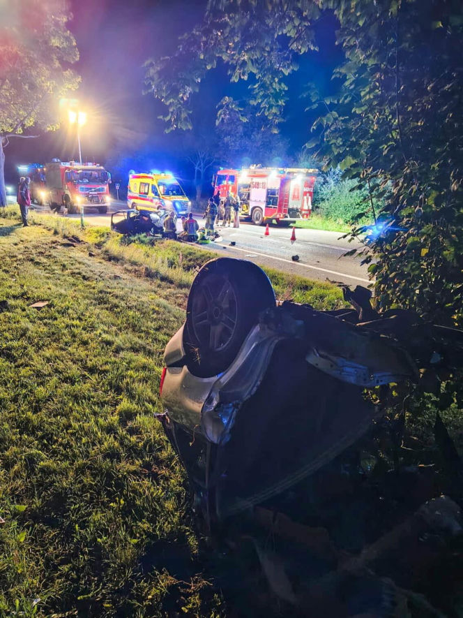 Dwie osoby nie żyją, pięć jest rannych. Koszmarny wypadek na DK 91