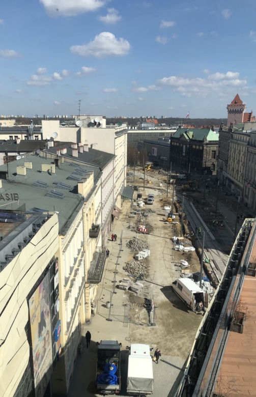 Remont centrum Poznania