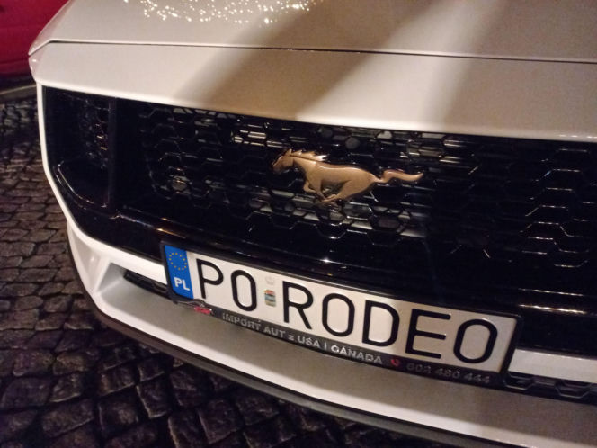 Świąteczny Zlot Amerykańskich Samochodów na Rynku w Lesznie