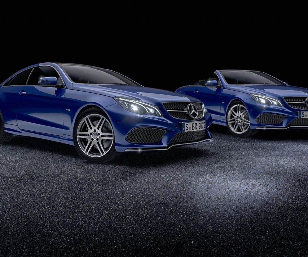 Mercedes E Coupe i E Cabriolet z pakietami V8 Edition oraz Sport Edition