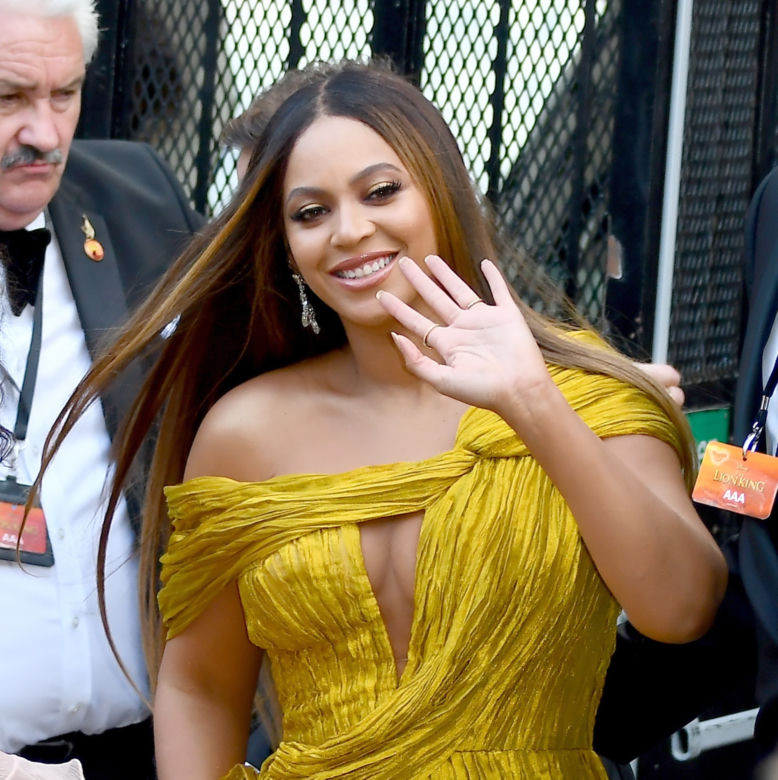 Gwiazdy na premierze filmu Król Lew - Beyonce
