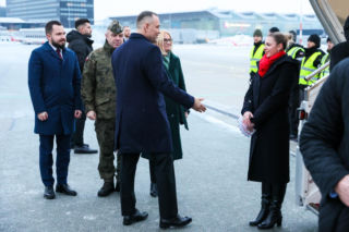 Nawrocki wylot do UK