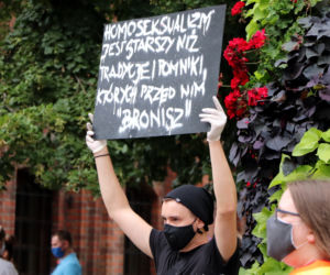 Demonstracja Nie damy się zastraszyć w Toruniu