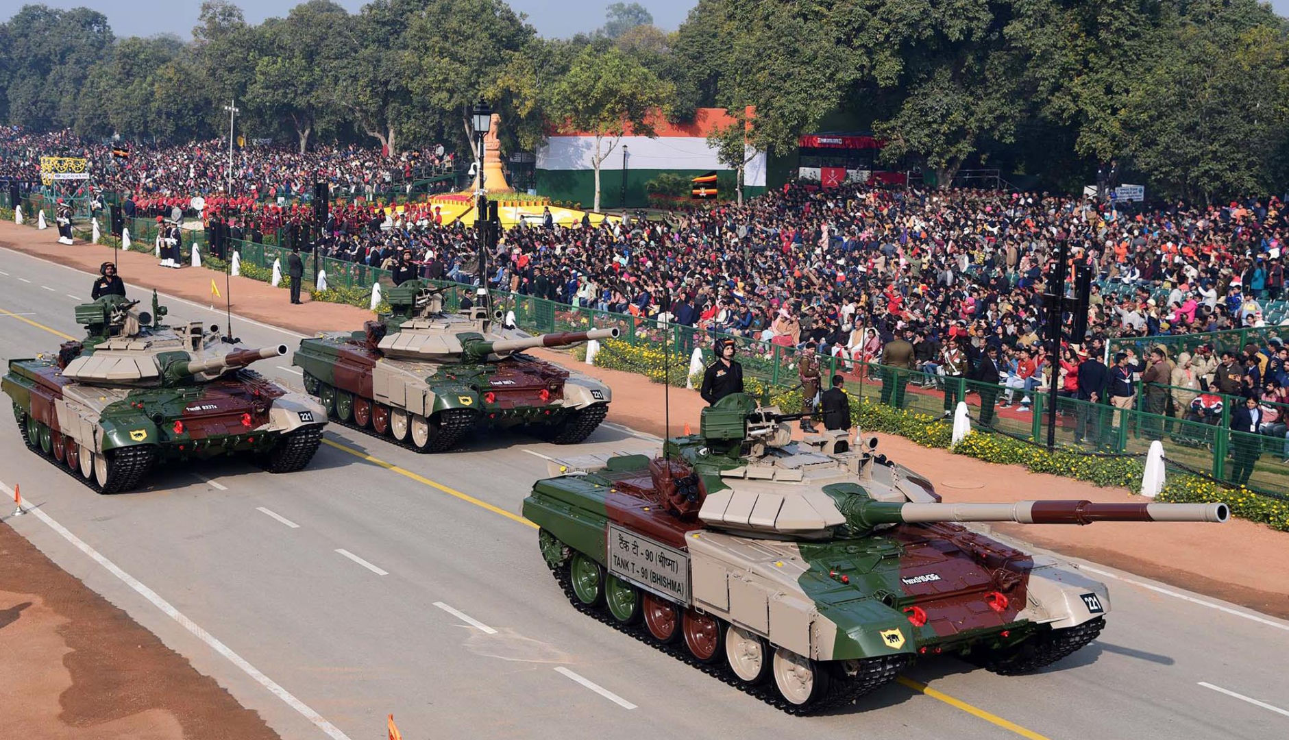 Indyjska stalowa pięść. Tysięczny czołg T-90 zjechał z linii produkcyjnej w Avadi