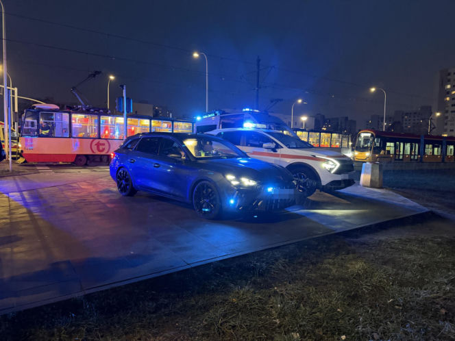 Potrącenie przez tramwaj 17-latki Białołęka