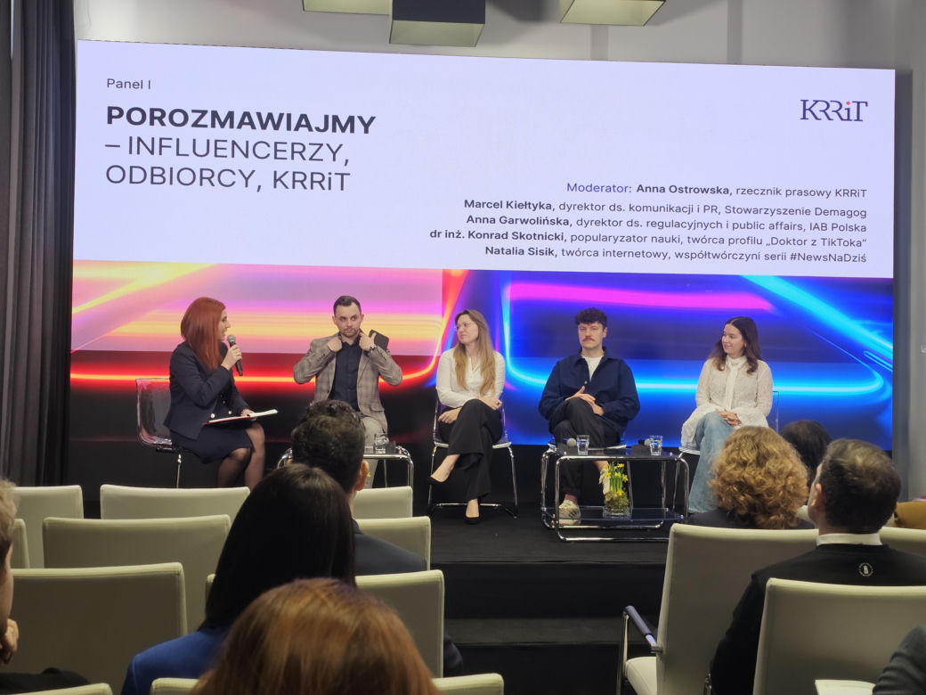 Konferencja nt. "Influencerzy 2026 - odpowiedzialność w blasku zasięgów"