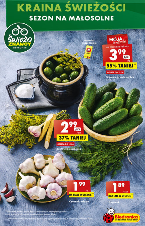  Promocje w Biedronce na długi czerwcowy weekend