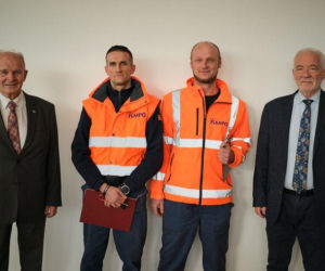 Pracownicy MPO Kraków uratowali dziecko z płonącego budynku