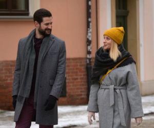 Pierwsza miłość. Wojtek (Grzegorz Daukszewicz), Emilka (Anna Ilczuk)