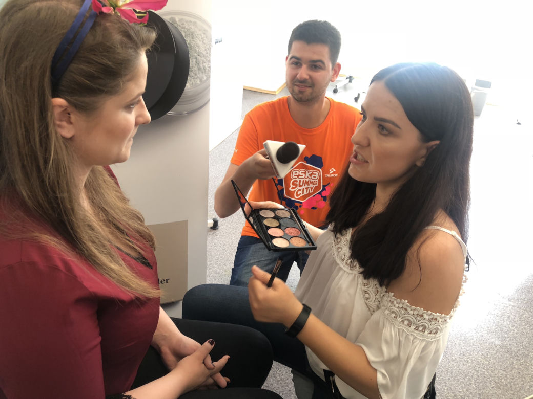 ESKA Summer City na dniu otwartym w szkole Gloker