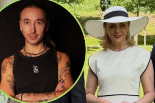 Posłanka Mucha w kapeluszu na ślubie syna. Wytknęli jej błąd! Poszło o kolor sukienki