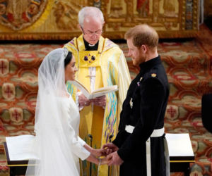 PRZYSIĘGA MAŁŻEŃSKA KSIĘCIA HARRY'EGO I MEGHAN MARKLE.