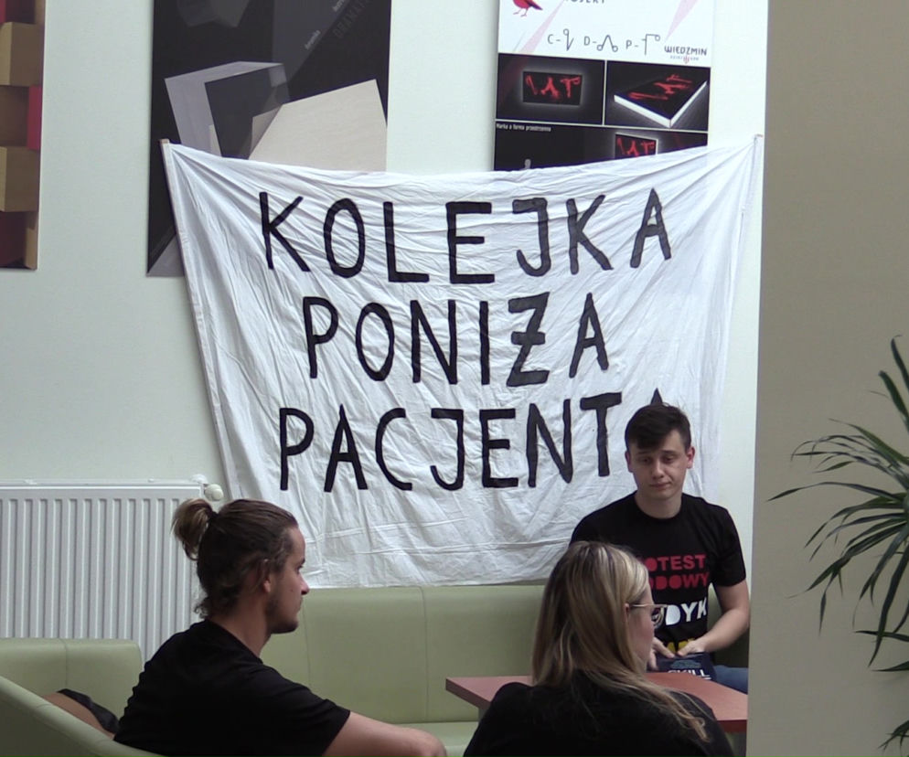 Protest rezydentów w Szczecinie