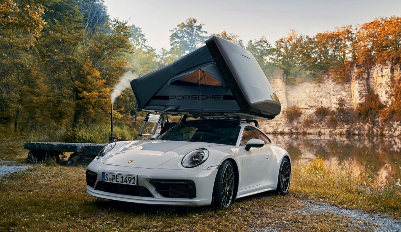Namiot dachowy Porsche