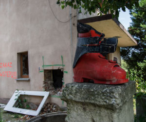 Opuszczona wieś, która wkrótce przestanie istnieć...
