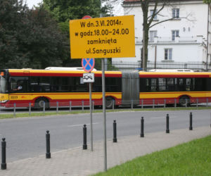 Warszawa utrudnienia