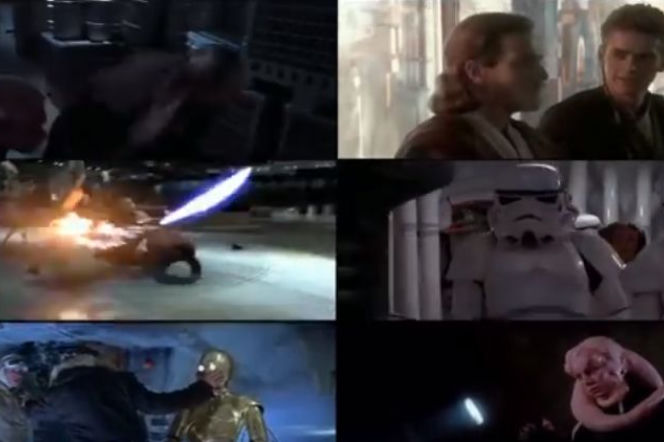 Gwiezdne wojny 6 części w jednym filmie